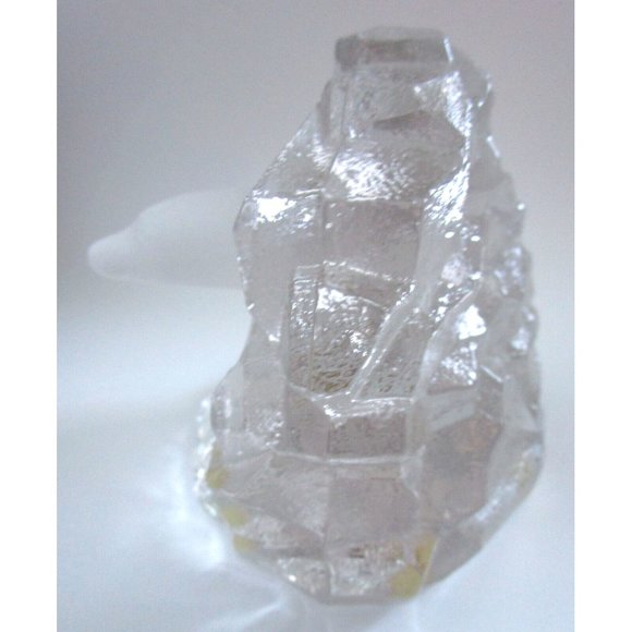 Bergdala Sweden Polar Bear in Ice Art Glass Paperweight/Sculpture Crystal  - VTG - Picture 5 of 16